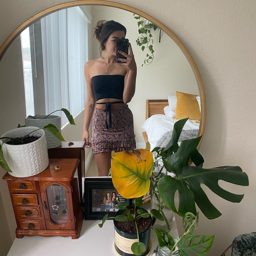 Floral skirt